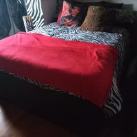 letto ikea  1 piazza e mezza con 4 cassettoni