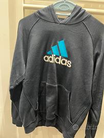 Felpa Adidas blu taglia XL