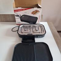 Piastra/Griglia elettrica barbecue 1800w 