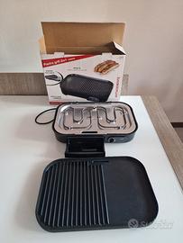 Piastra/Griglia elettrica barbecue 1800w 