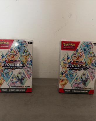 bundle 6 bustine evoluzioni prismatiche