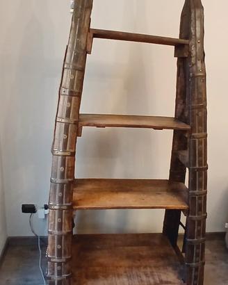 libreria in teak indiano