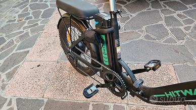 bici elettrica Hitway da 48v pieghevole Fat bike