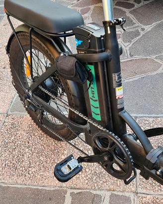 bici elettrica Hitway da 48v pieghevole Fat bike