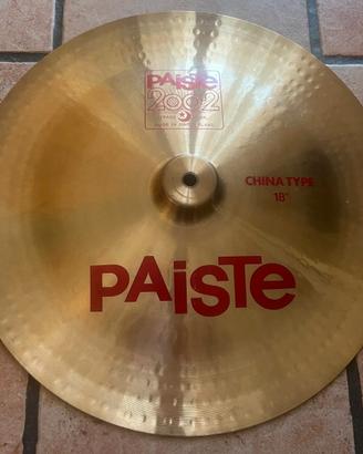 Piatto Paiste 2002 China Type 18"