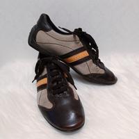 Sneakers Louis Vuitton in pelle marrone 