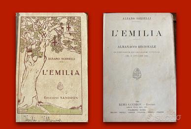L'Emilia Almanacco Regionale 1923 Remo Sandron