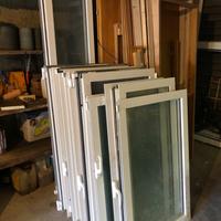 Telai e finestre usate in alluminio