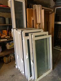 Telai e finestre usate in alluminio