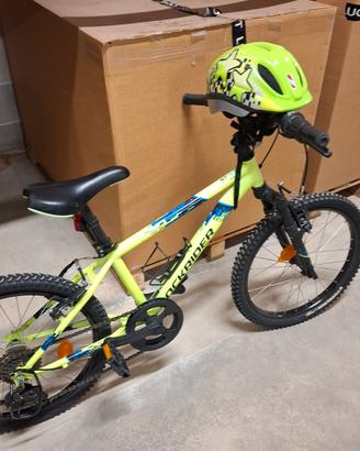 Bici 20" Rockrider cambio shimano