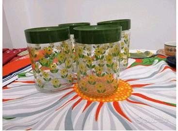 Barattoli in vetro vintage