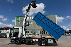 IVECO EUROCARGO 75/4 – CASSONE RIBALTABILE + GRU