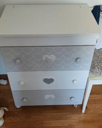 Bagnetto cassettiera lovely