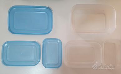 Set 3 contenitori sottovuoto per alimenti