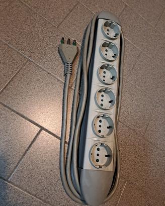 Ciabatta multipresa 6 Schuko