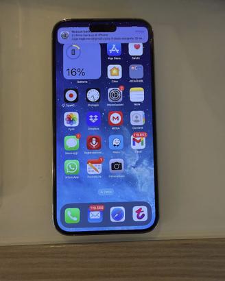 Apple iPhone 14 Pro Max BIANCO-SILVER 128gb PERFET