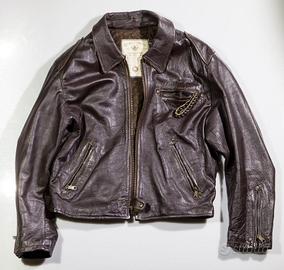 GIUBBOTTO VINTAGE VERA PELLE ONYX