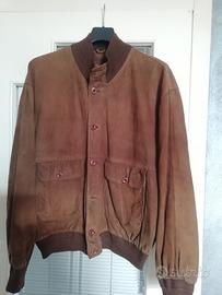 giubbotto uomo renna marrone 