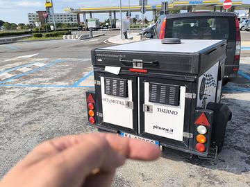 CARRELLO TRASPORTO CANI  WT METALL REVISIONATO
