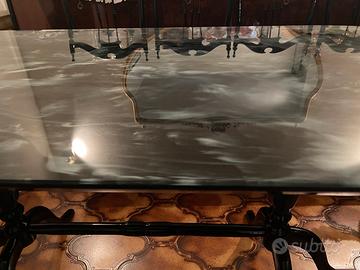 Tavolo ovale anni 60