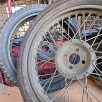 ruote complete moto Guzzi trialce
