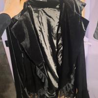 giacca in velluto gotica 