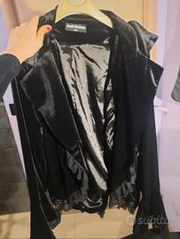 giacca in velluto gotica 