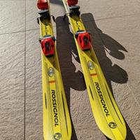 Sci Rossignol 100cm bambino/a con attacchi 