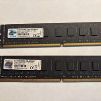 Memoria RAM G.Skill 2 x 4GB DIMM 240-pin DDR3-1333