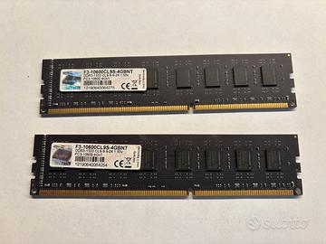Memoria RAM G.Skill 2 x 4GB DIMM 240-pin DDR3-1333