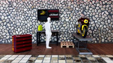 Lotto diorama 1:18