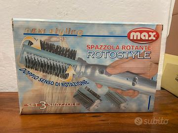 Spazzola rotante MAX Rotostyle con 3 spazzole - fu