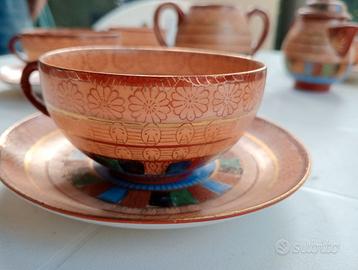 Servizio da te orientale vintage