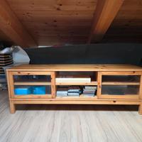 Mobile TV in legno massello – 143x42x50 cm – 50€