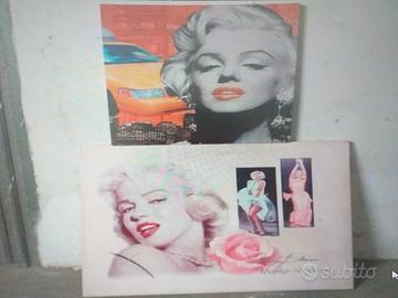 Marylin Monroe 2 quadri enormi + GRANDE POSTER