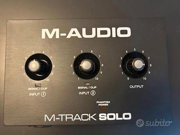 Interfaccia audio - M-Audio M-Track Solo