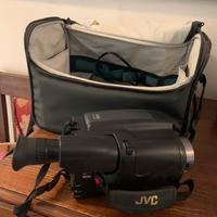 Videocamera JVC Compact VHS funzionante