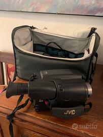 Videocamera JVC Compact VHS funzionante
