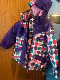 Giubotto inverno/neve + vestaglia ciniglia