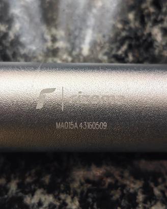 Manubrio Rizoma MA015 + Manop. Barracuda N1026-RN