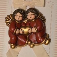 Formella angeli Thun vintage