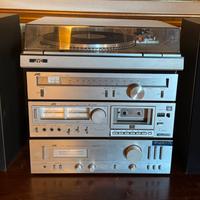 Sistema audio JVC HiFi vintage ben conservato