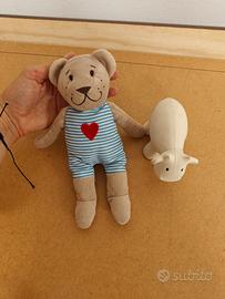 Sonaglio e peluches piccolo Ikea orsetto