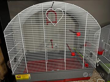 Gabbia uccelli inseparabili cocorite canarini