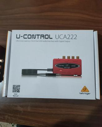 Scheda Audio USB Behringer U-Control UCA222 