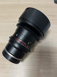 Samyang 14 mm T 3.1  if sony