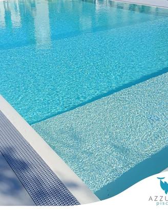 Kit piscina fai da te in pannelli d'acciaio