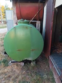 cisterna gasolio o acqua piovana 