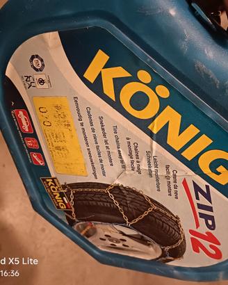 Catene neve x auto Konig Gruppo 07 usate