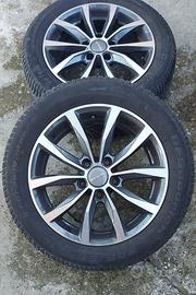 Cerchi in lega MAK Wolf B.M. 16"+Gomme Invernali
